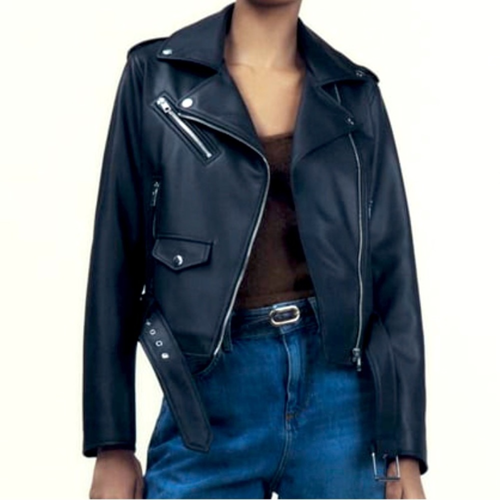 Zara Faux Leather Jacket